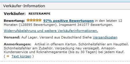 Amazon Resterampe: Hier gibt’s Reste und Rücksendungen von Amazon zu reduzierten Preisen und 30-Tage-Rückgaberecht
