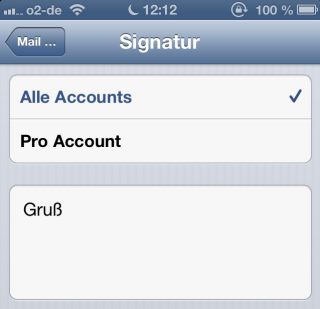 iphone-mehrere-signaturen-pro-account-e-mail